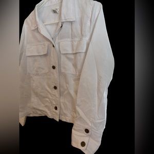 White Jacket Size M